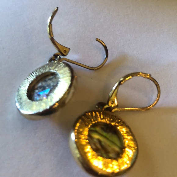 Rutilated Quartz Leverback Earrings - Picture 7 of 8